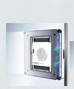 HOBOT SP10 仿專業洗窗流程示意