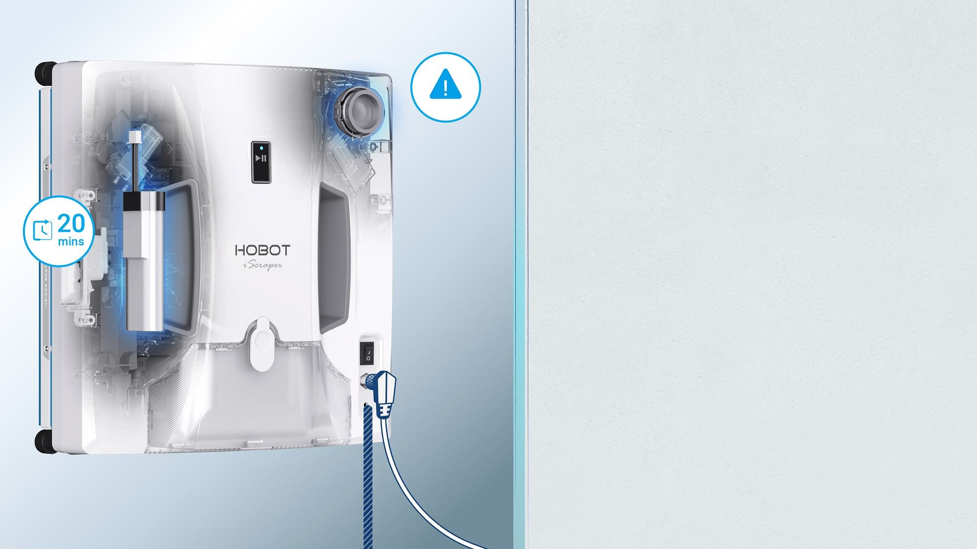 HOBOT SP10 iScraper window cleaning robot official product image 39