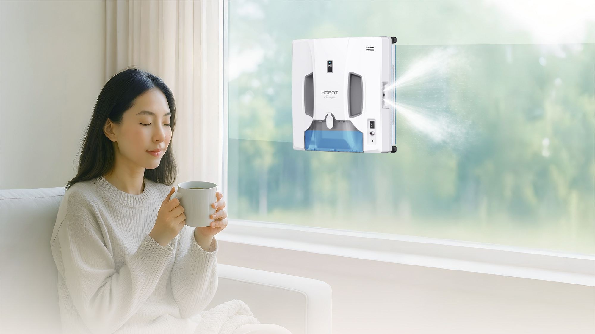 HOBOT SP10 iScraper window cleaning robot official product image 45