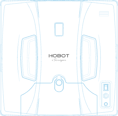 HOBOT SP10 iScraper window cleaning robot official product image 15